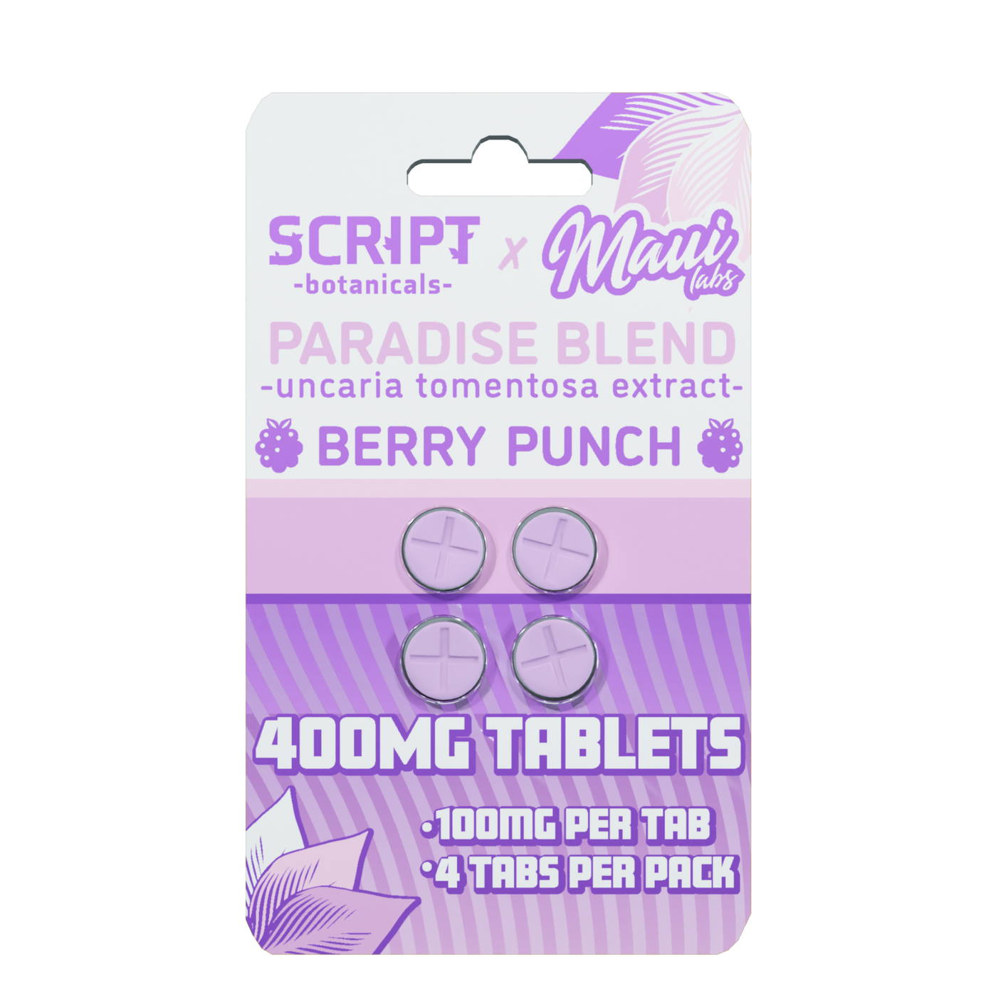 Script Botanicals 100mg Tablets