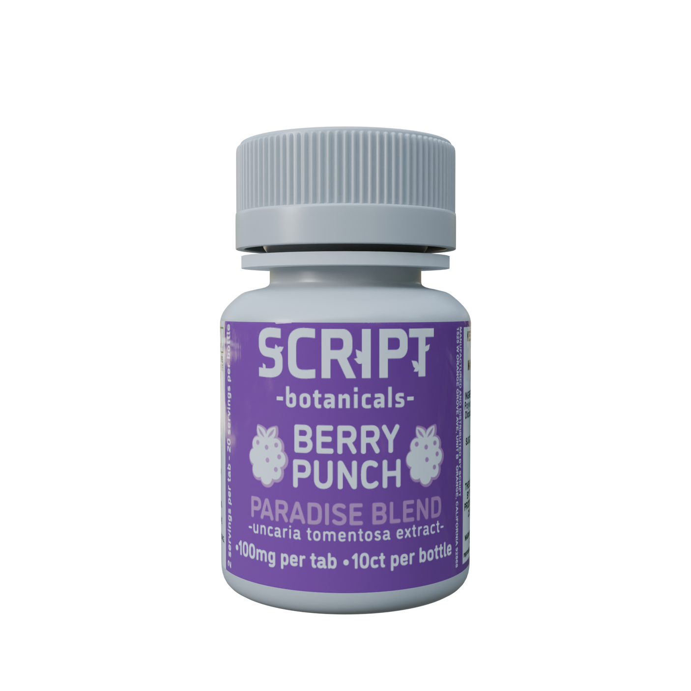 Script Botanicals 100mg Tablets