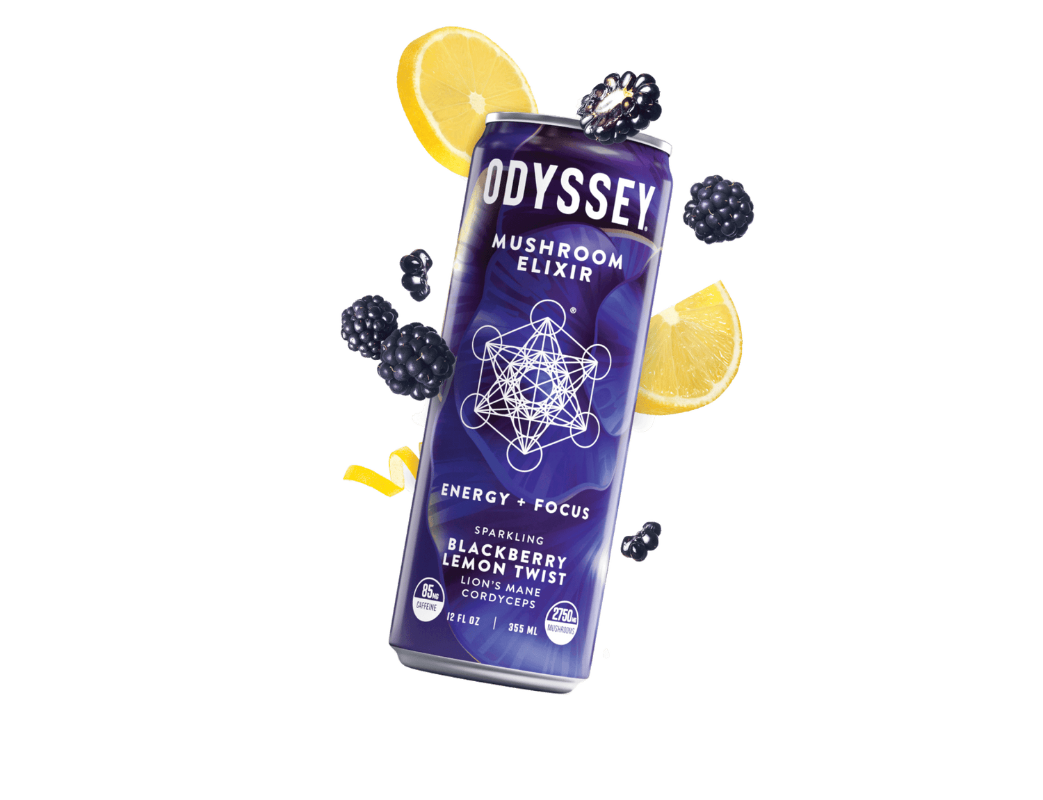 Odyssey Elixir Mushroom Sparking 12 pack