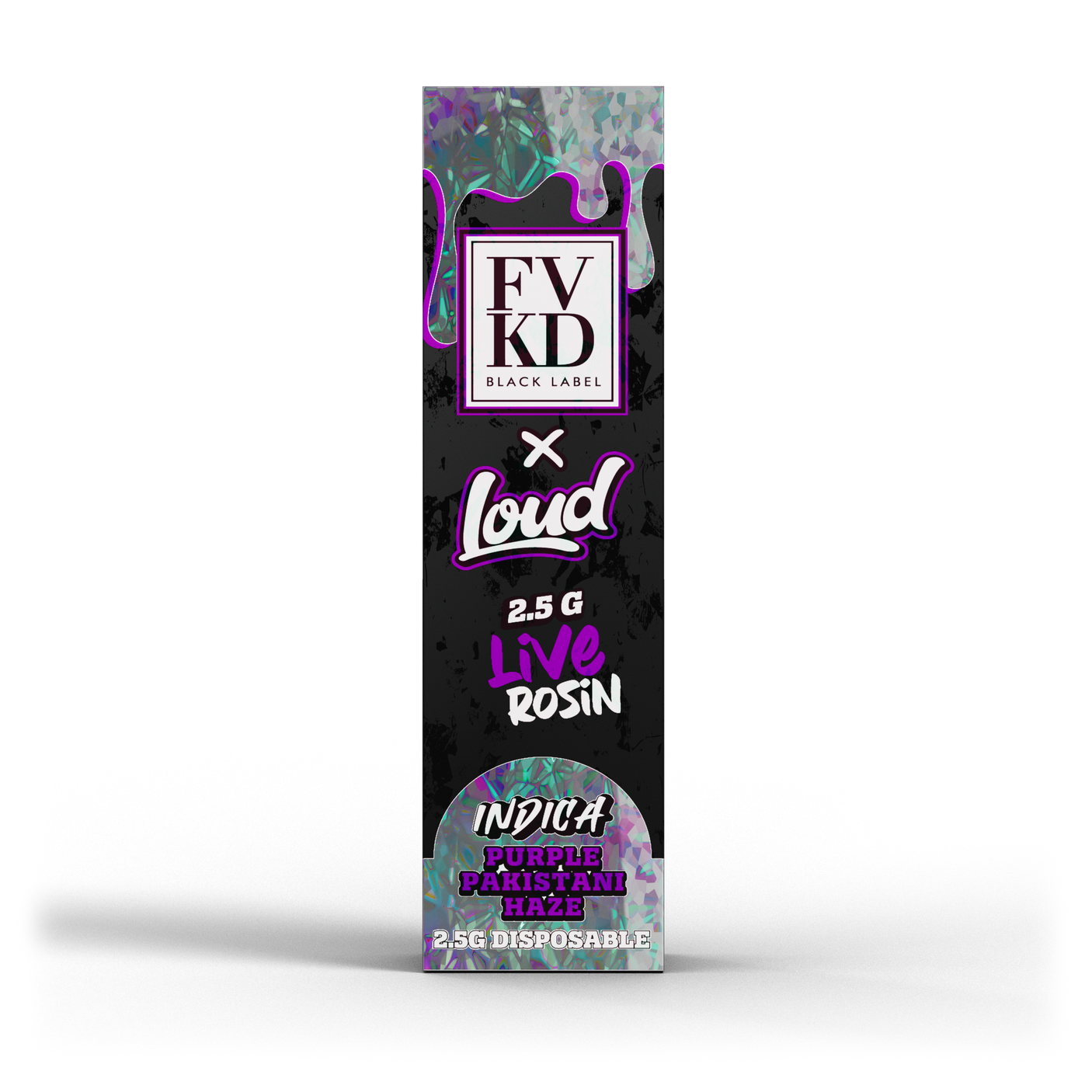 FVKD x Loud Live Rosin Disposable 2.5 Gram