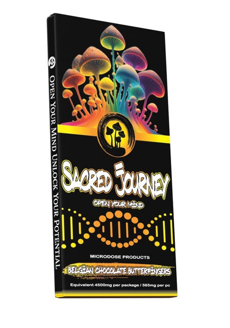 Sacred Journey Mushroom Chocolate Bar