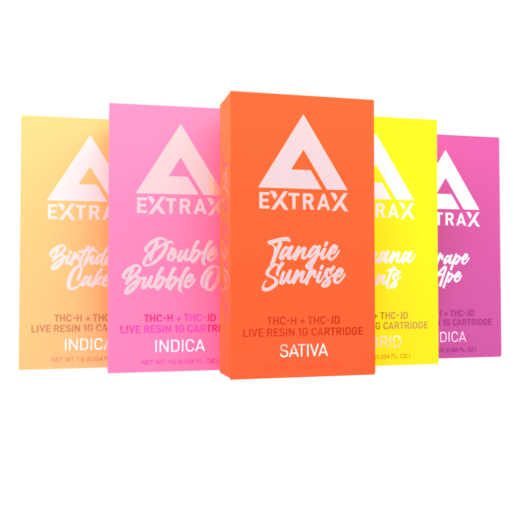 Extrax THC-H + THC-JD Lights Out Cartridge 1 Gram