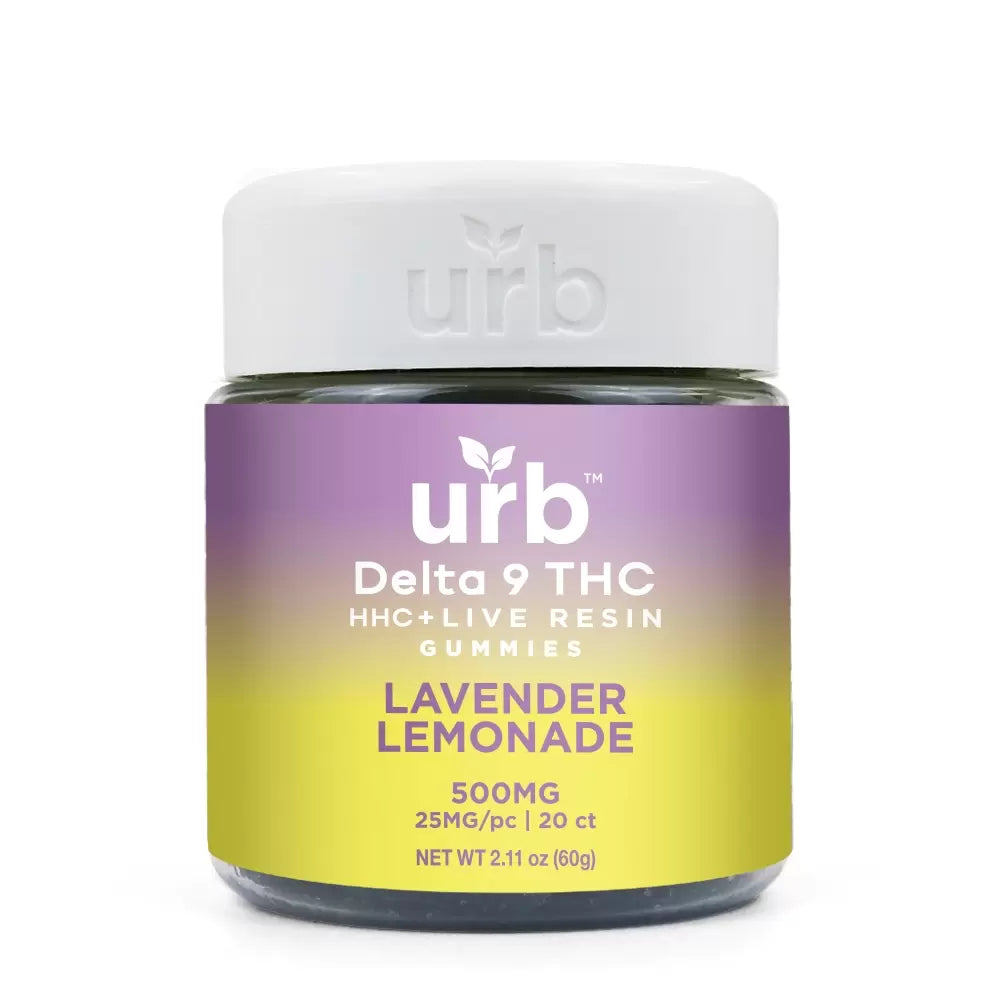 Urb Gourmet Delta-9 + HHC Gummies 20ct