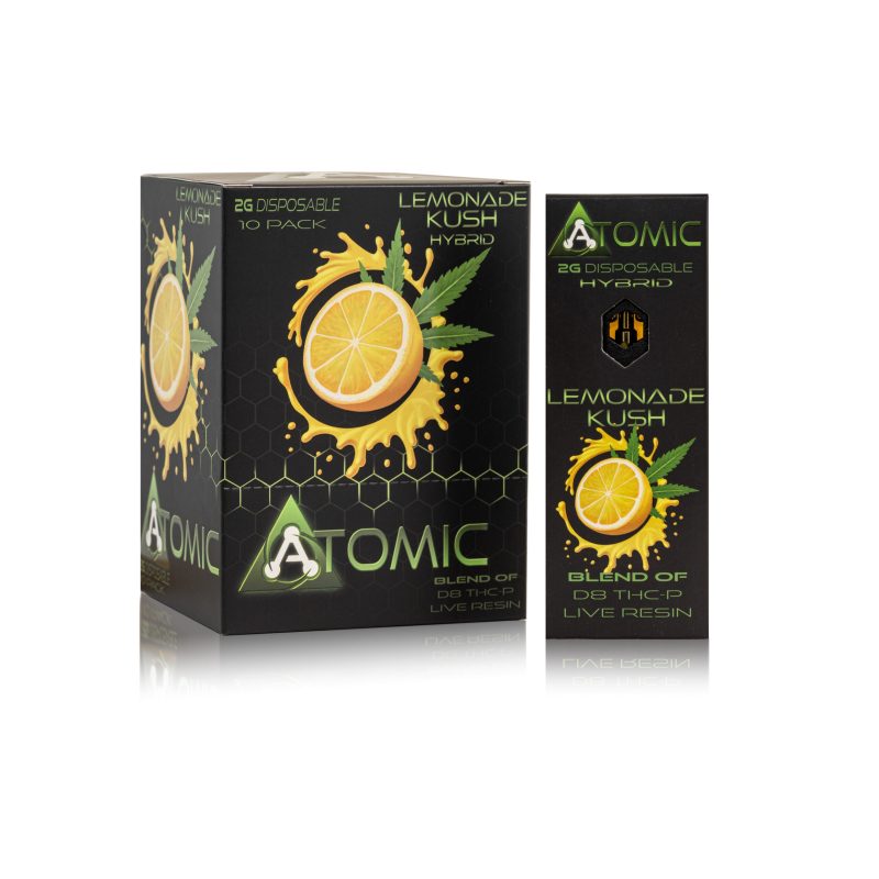 Atomic D8 + THC-P Disposable 2 Gram