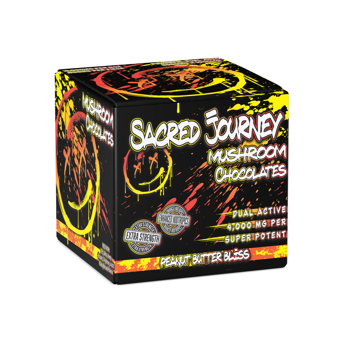 Sacred Journey Mega Dose Mushroom Chocolate Singles 20ct