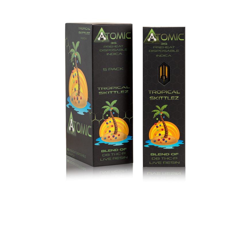 Atomic D8 + THC-P Disposable 3 Gram