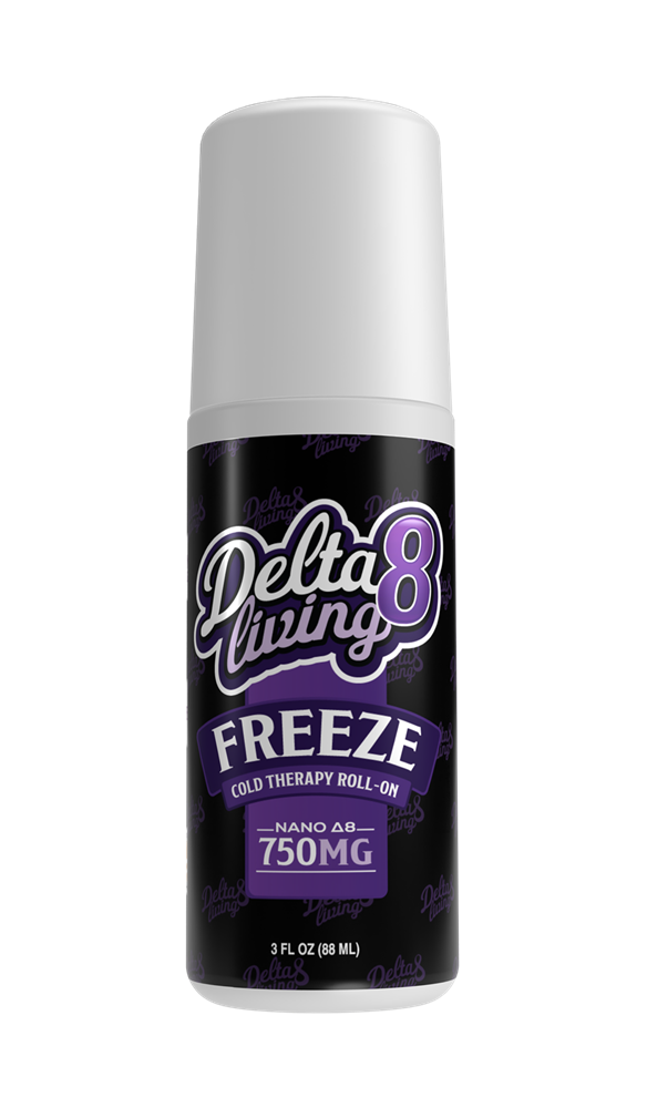 Delta-8 Living Freeze Roll-on 3oz.