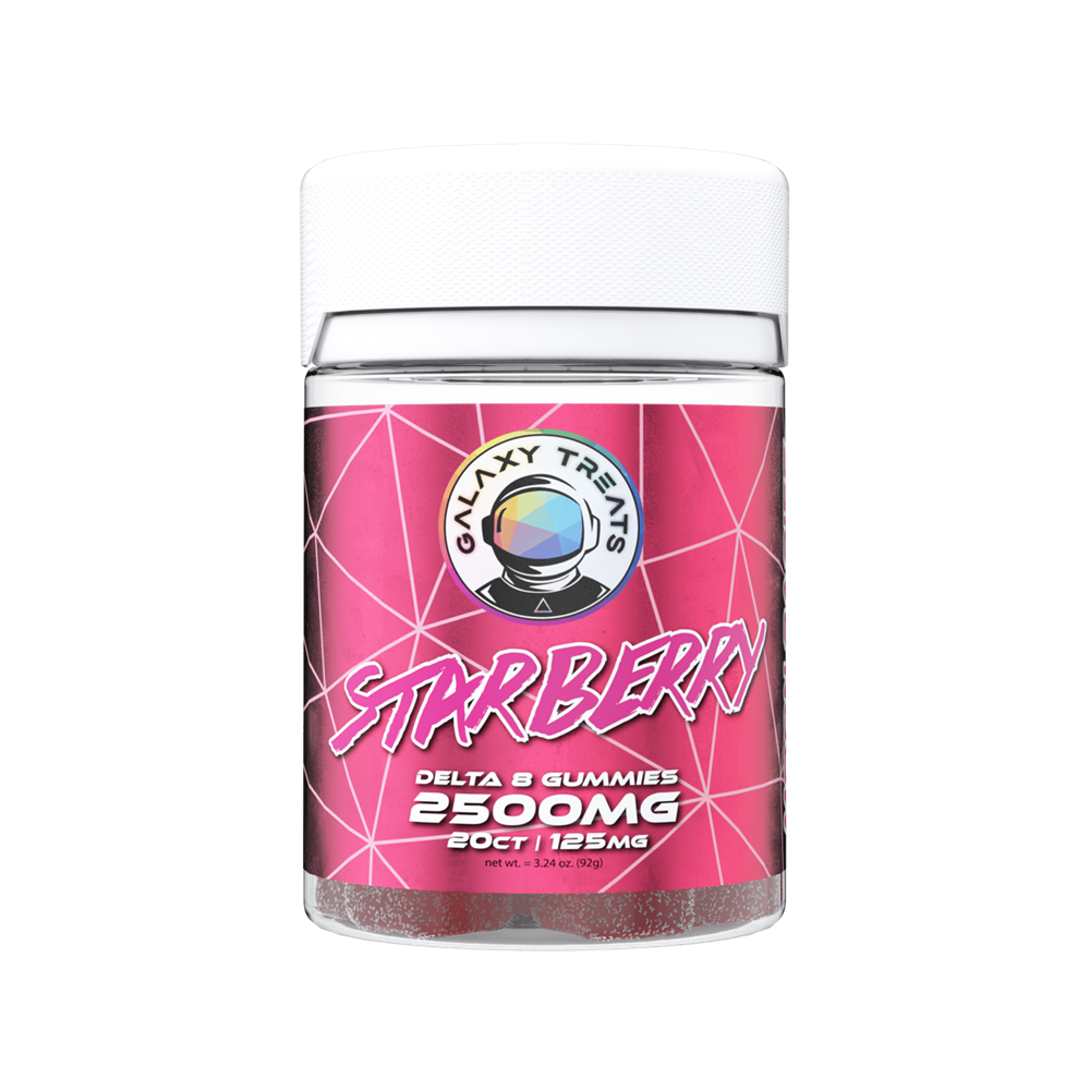 Galaxy Treats D8 Gummies 2500mg/20ct