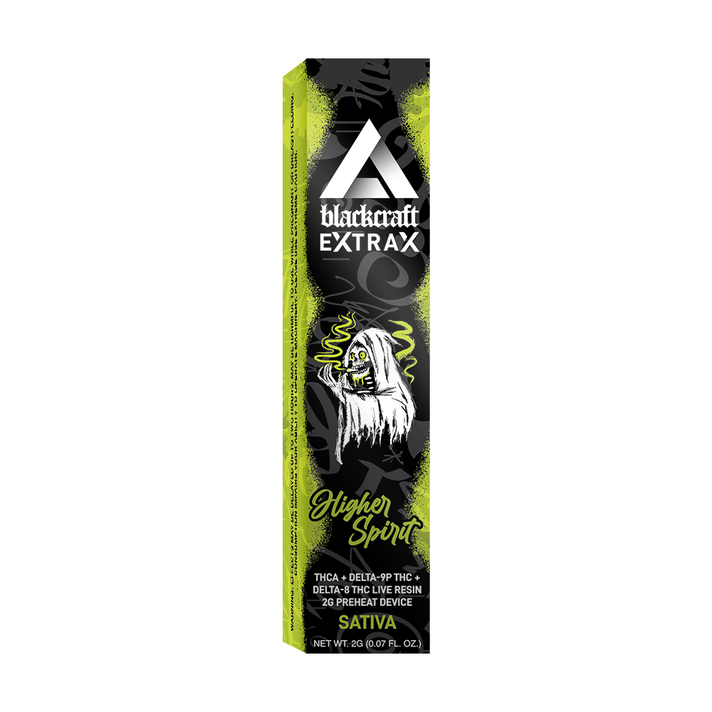 Blackcraft Extrax THCa + D9P + D8 Live Resin Disposable 2 Gram