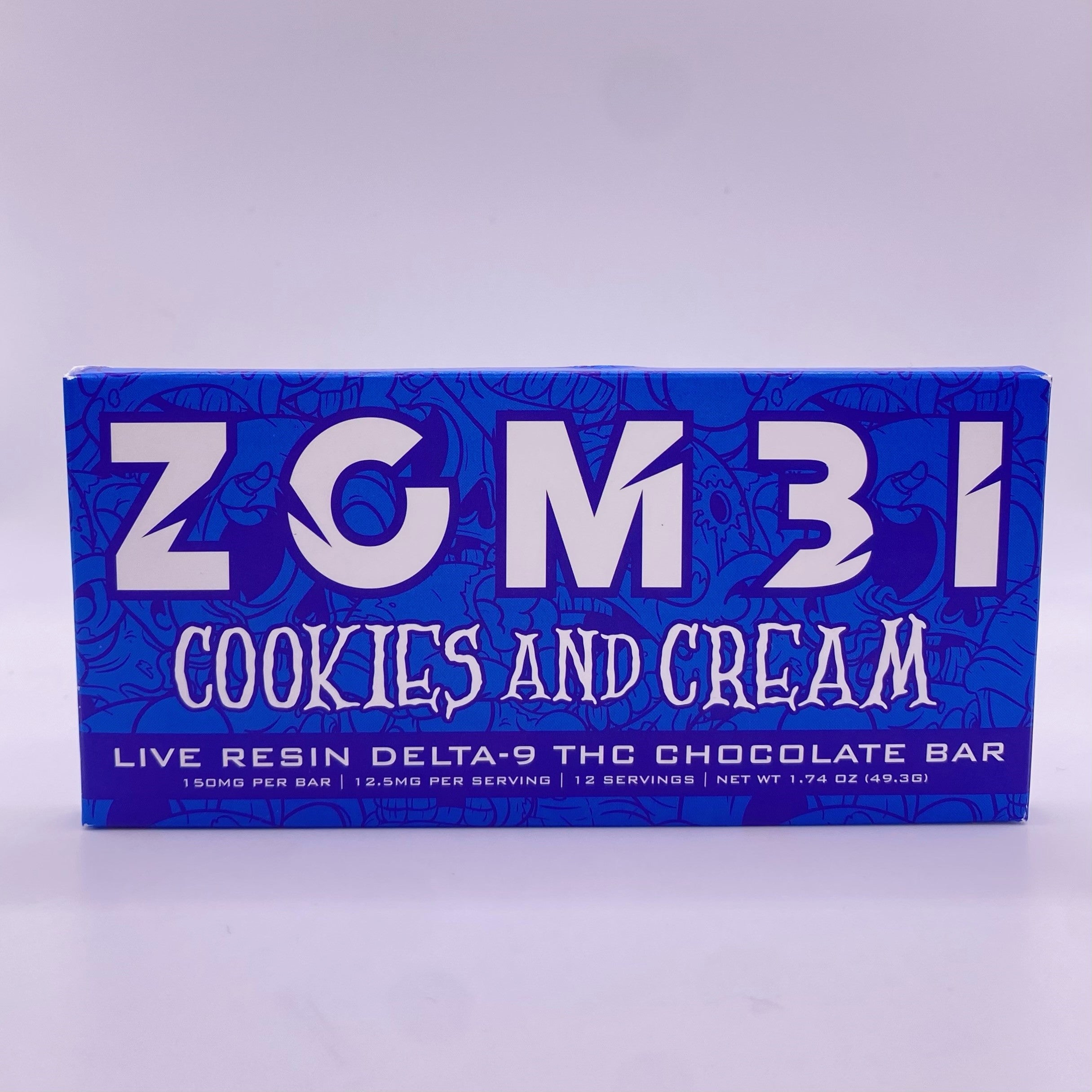 Zombi Delta-9 Live Resin Chocolate Bar