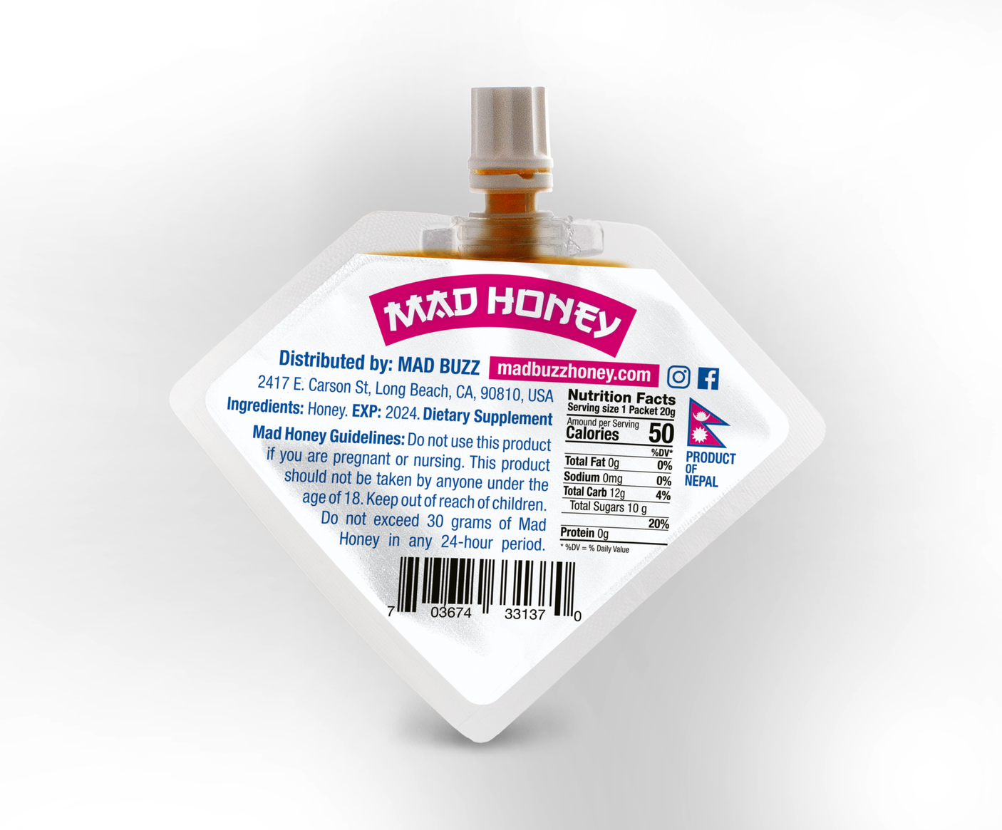Mad Buzz Honey 20 Gram