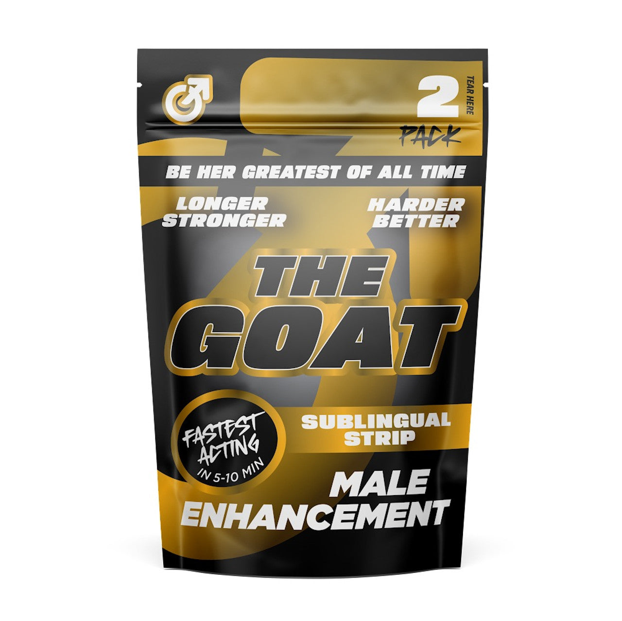 The Goat Male Enhancement Sublingual Strip 2ct