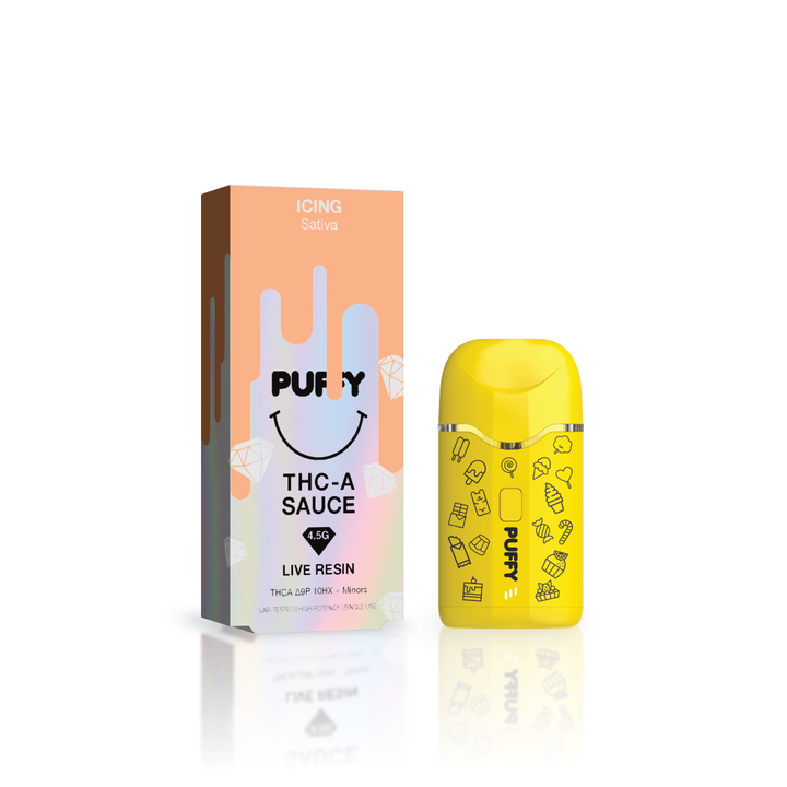 Puffy THCa Sauce Live Resin Disposable 4.5 Gram