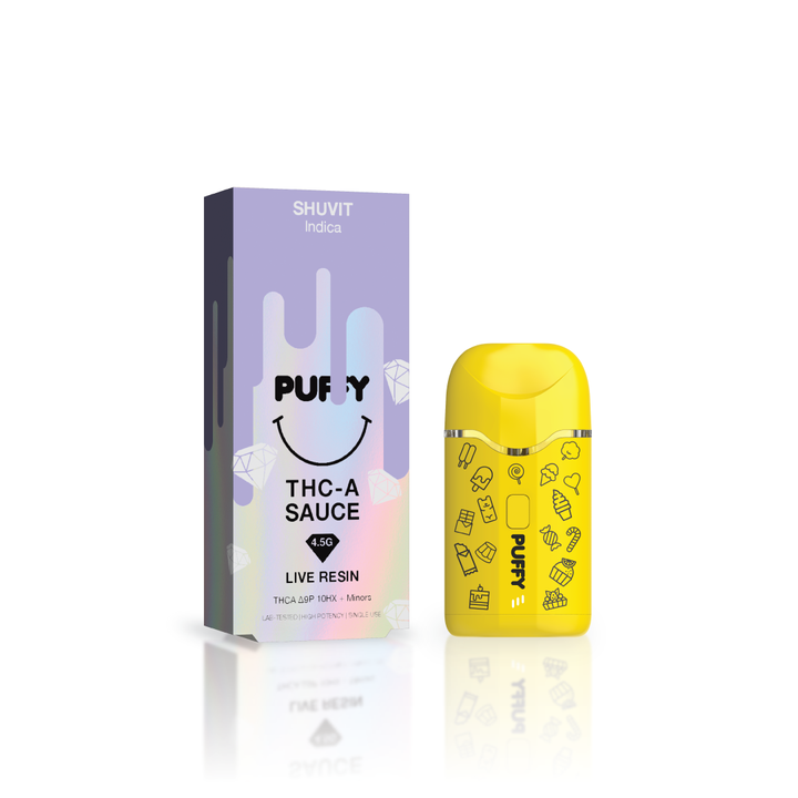 Puffy THCa Sauce Live Resin Disposable 4.5 Gram