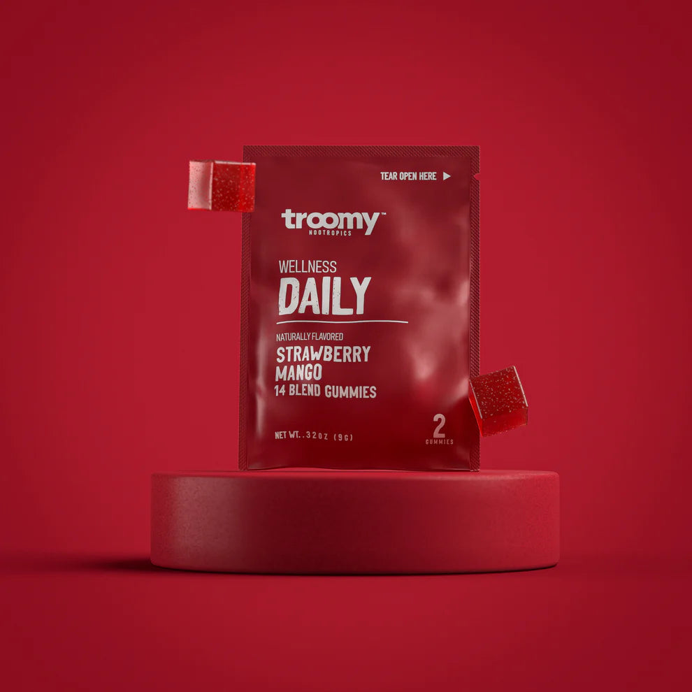 Troomy Daily: 14 Mushroom Blend Gummies