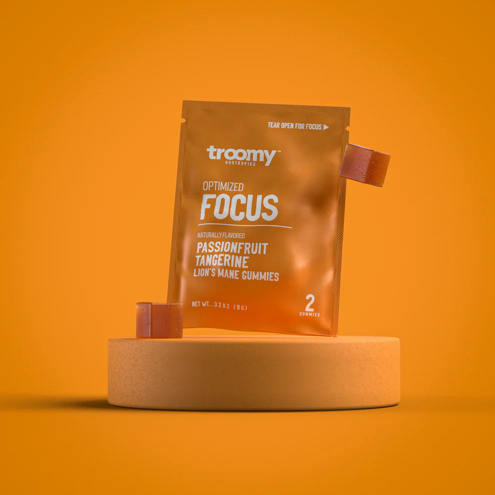 Troomy Focus: Lion's Mane Mushroom Gummies