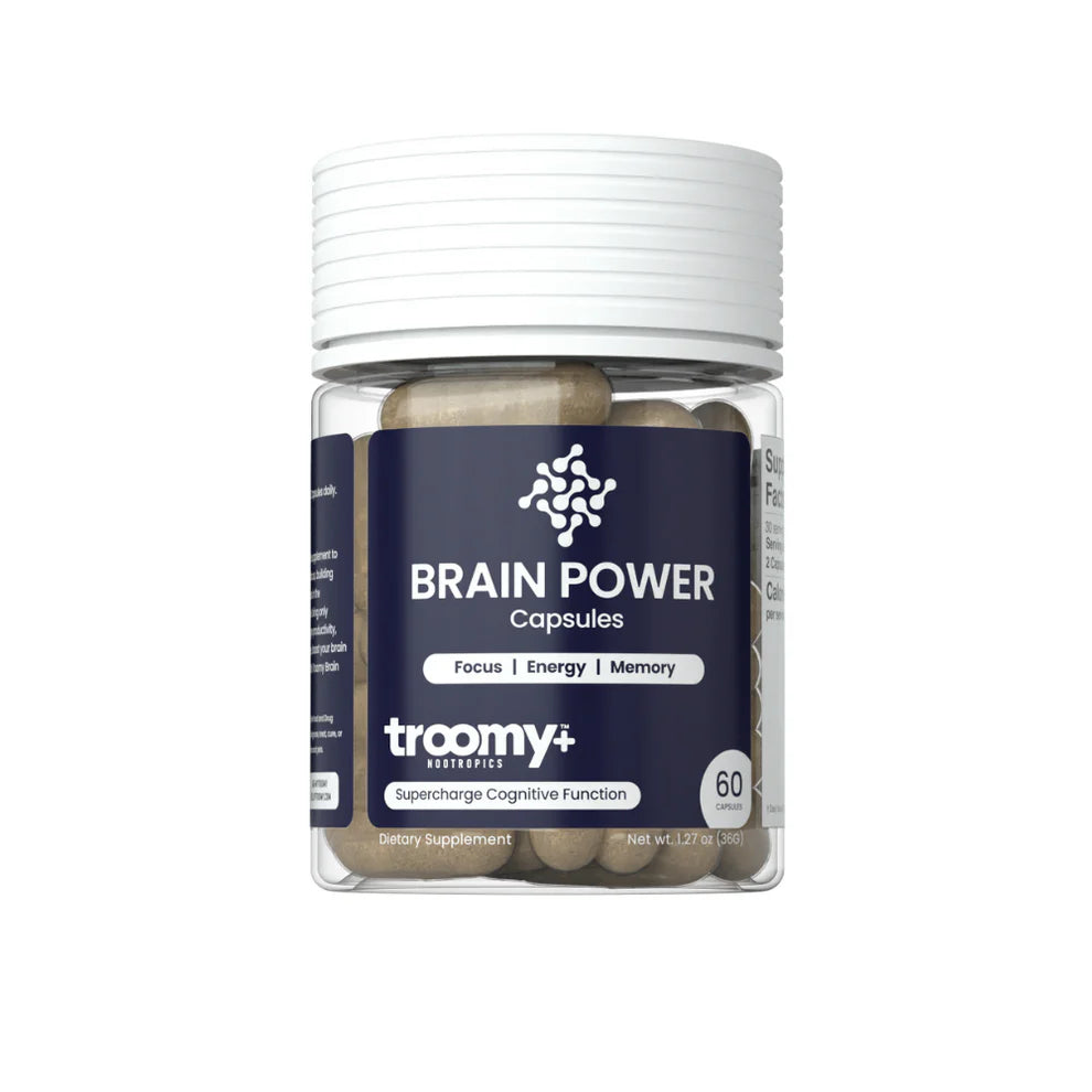 Troomy Brain Power Capsules 60ct