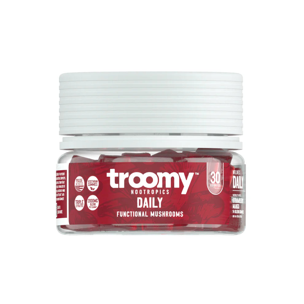 Troomy Daily: 14 Mushroom Blend Gummies