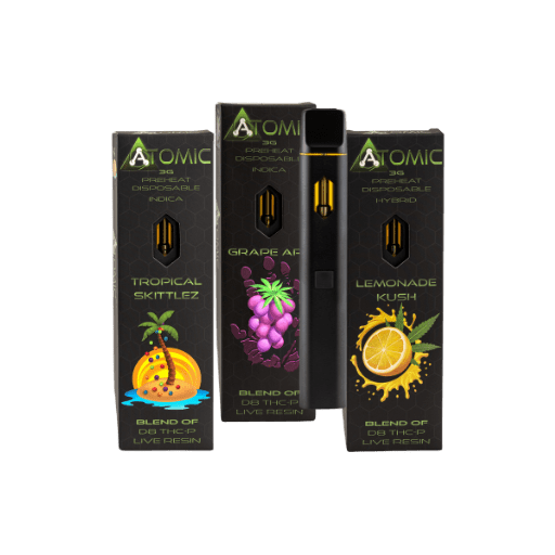 Atomic D8 + THC-P Disposable 3 Gram