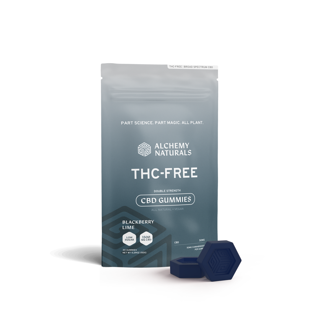 Alchemy Naturals THC-Free CBD Gummies