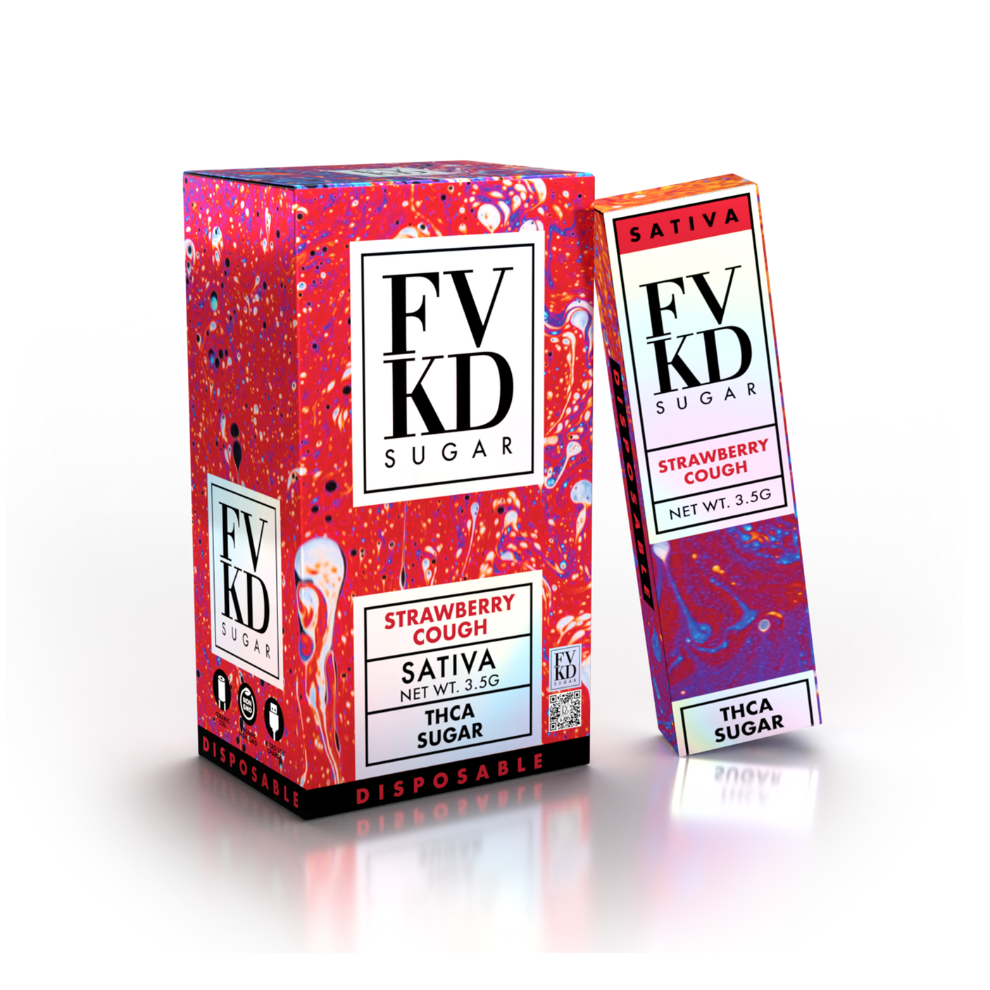 FVKD THCa Sugar Disposable 3.5 Gram