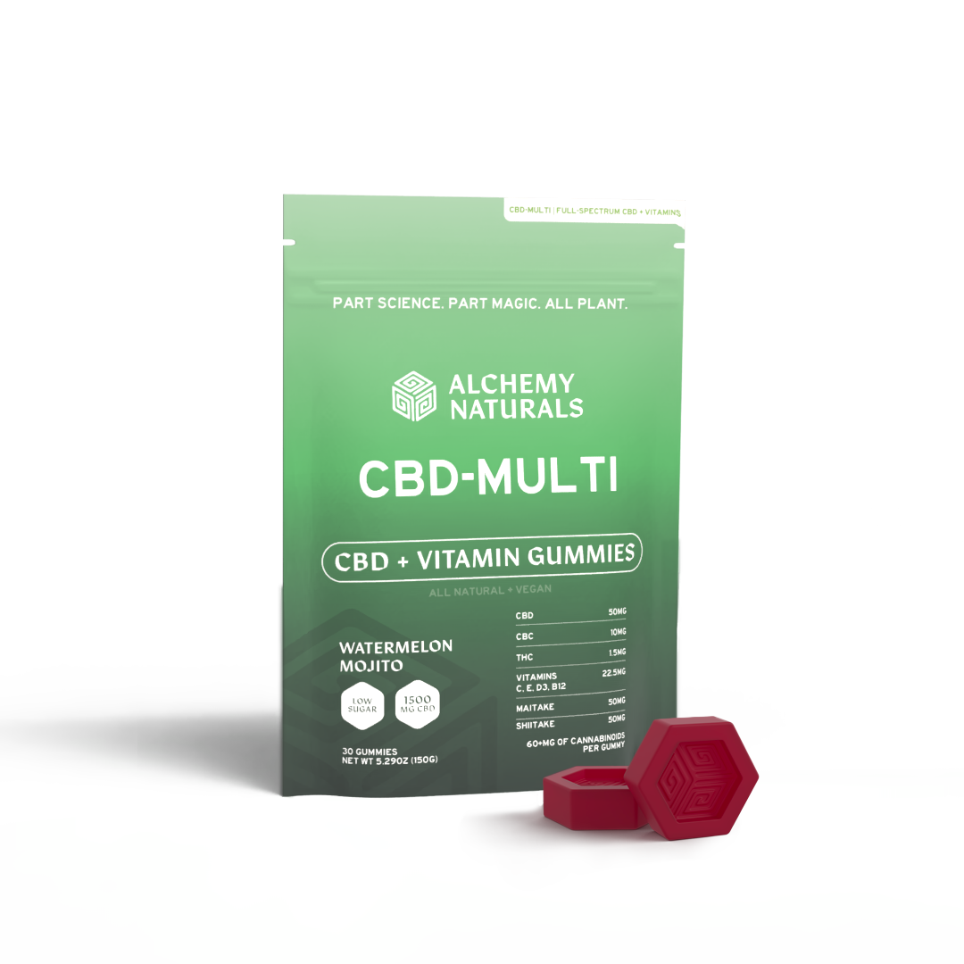 Alchemy Naturals CBD Multi-Vitamin Gummies