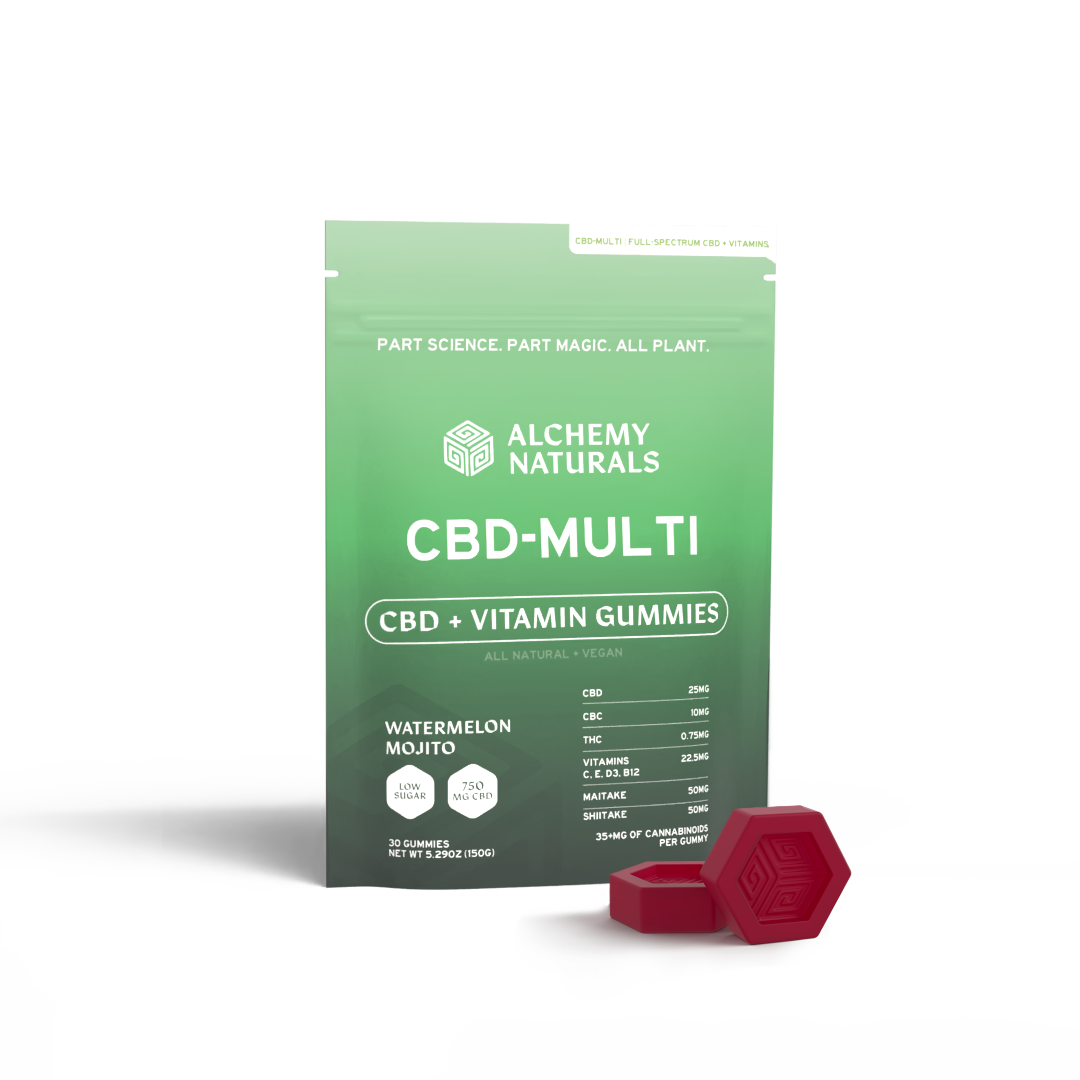 Alchemy Naturals CBD Multi-Vitamin Gummies