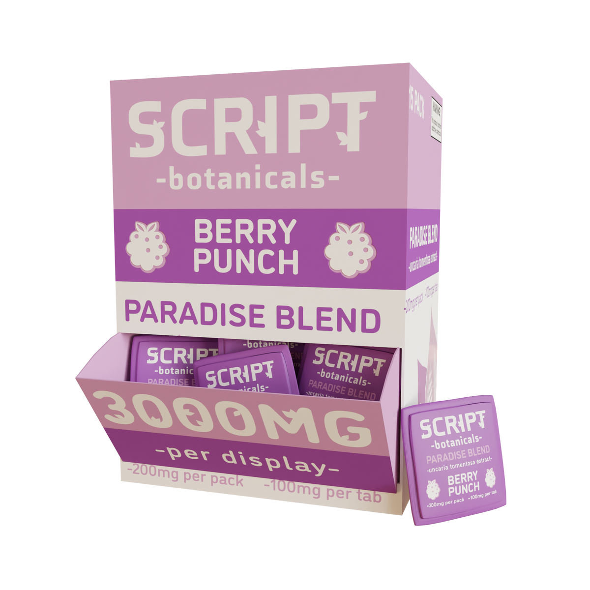 Script Botanicals 100mg Tablets