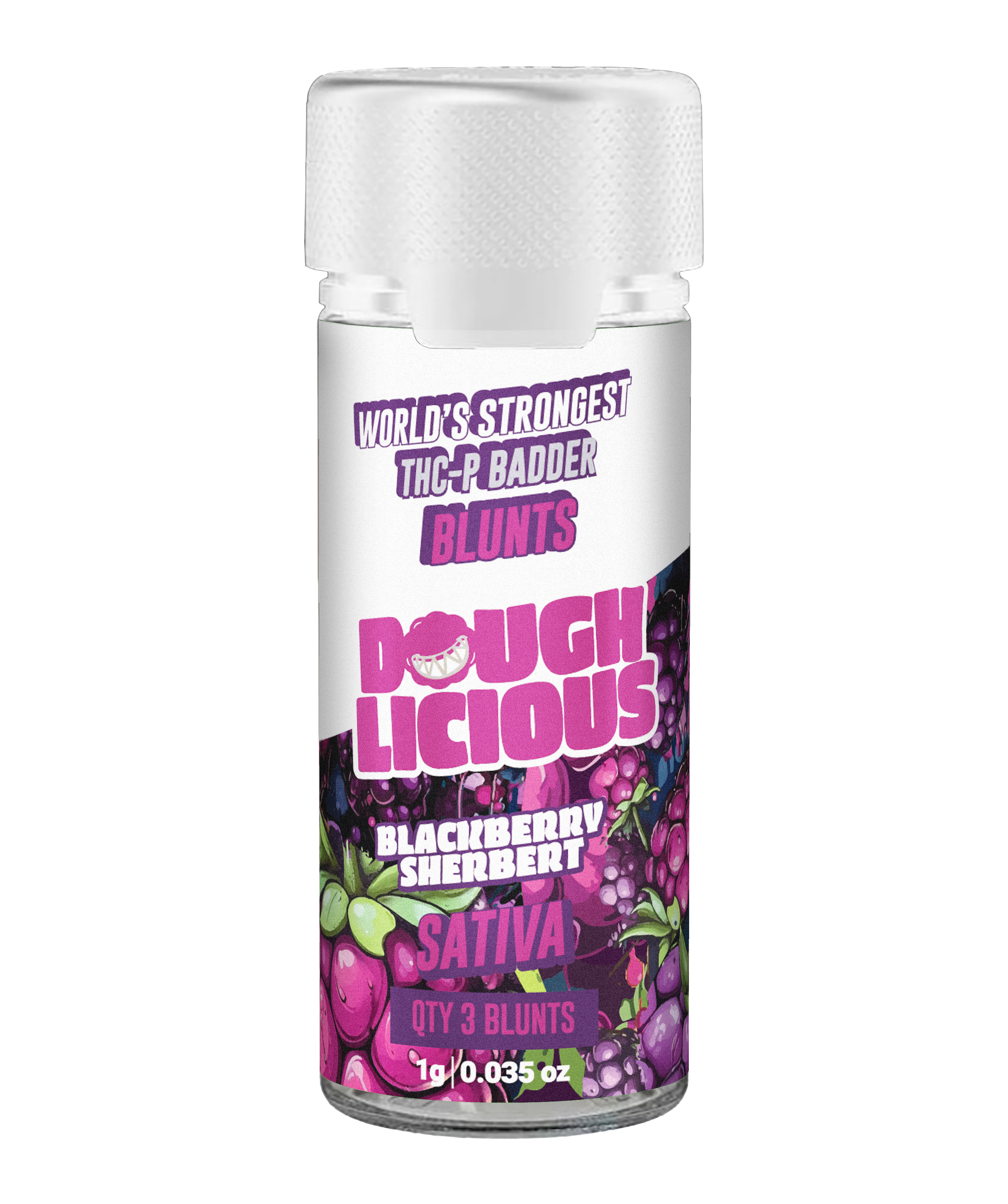 Doughlicious THC-P Badder Blunts 3ct