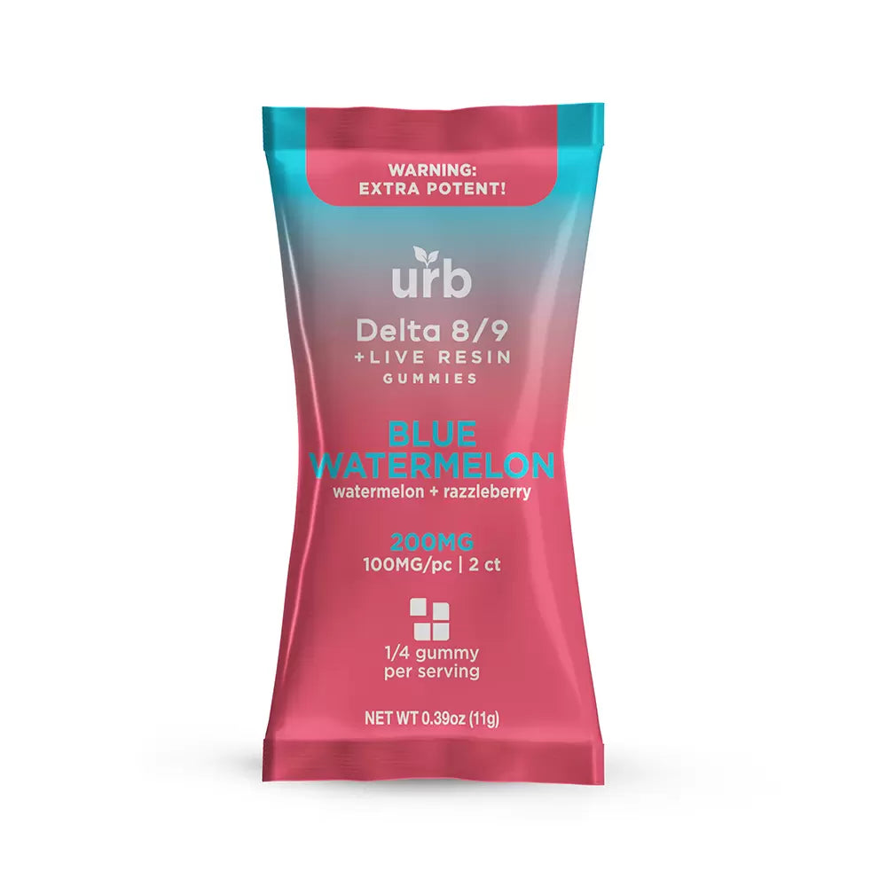 Urb D8 + D9 Gummies 50 x 2ct Display