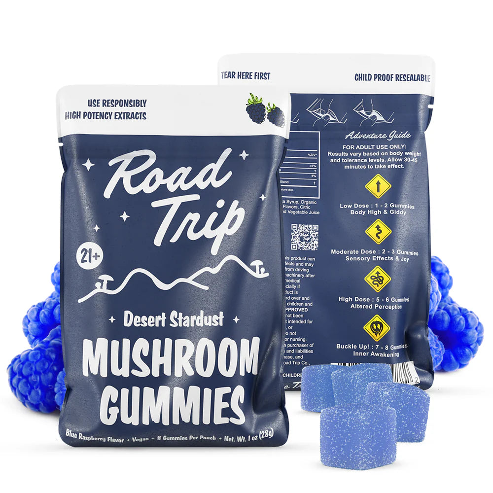 Road Trip Desert Stardust Mushroom Gummies 8ct