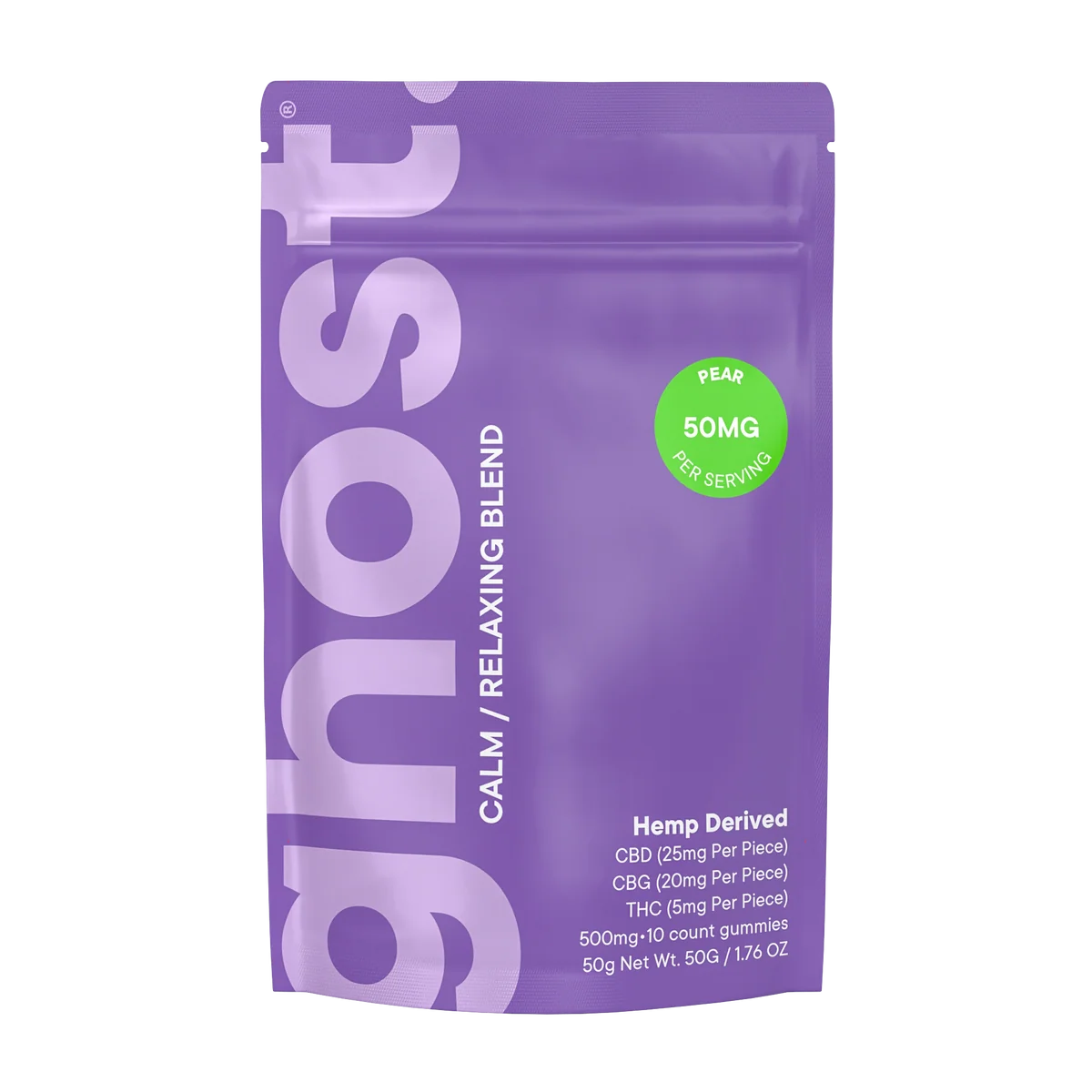 Ghost Calm / Relaxing Gummies 500mg/10ct
