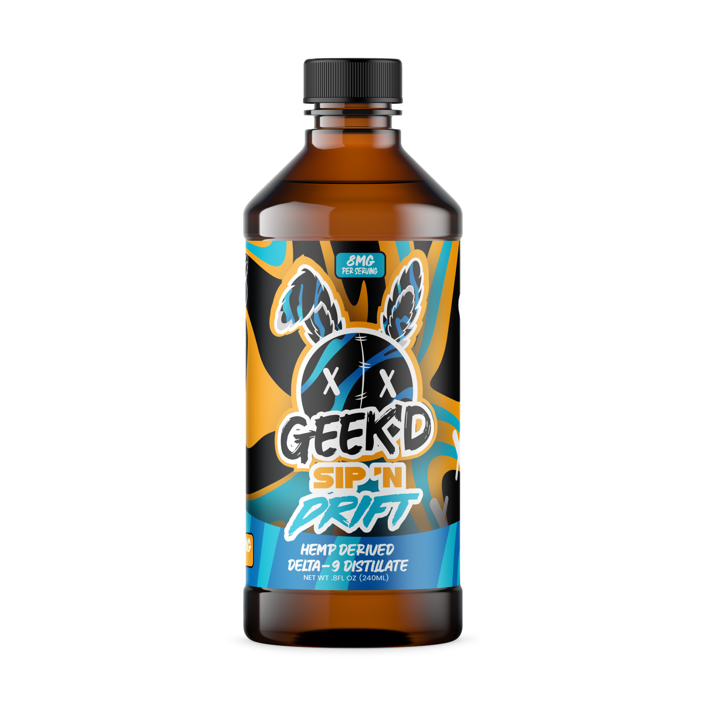 Geek'd Delta-9 Syrup 240mL
