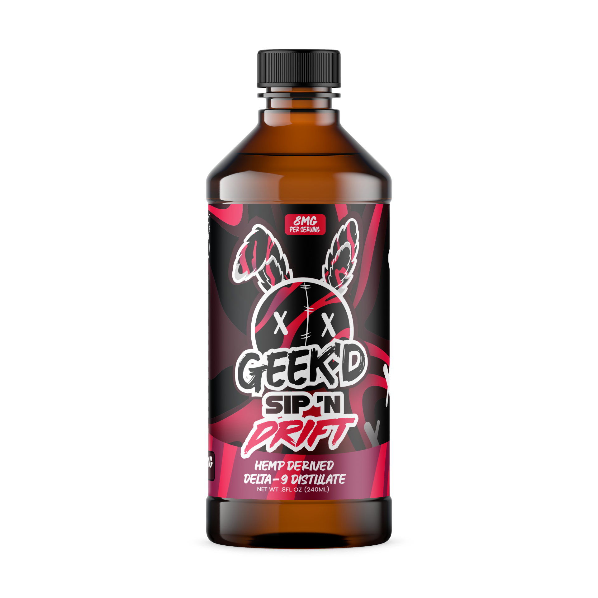 Geek'd Delta-9 Syrup 240mL