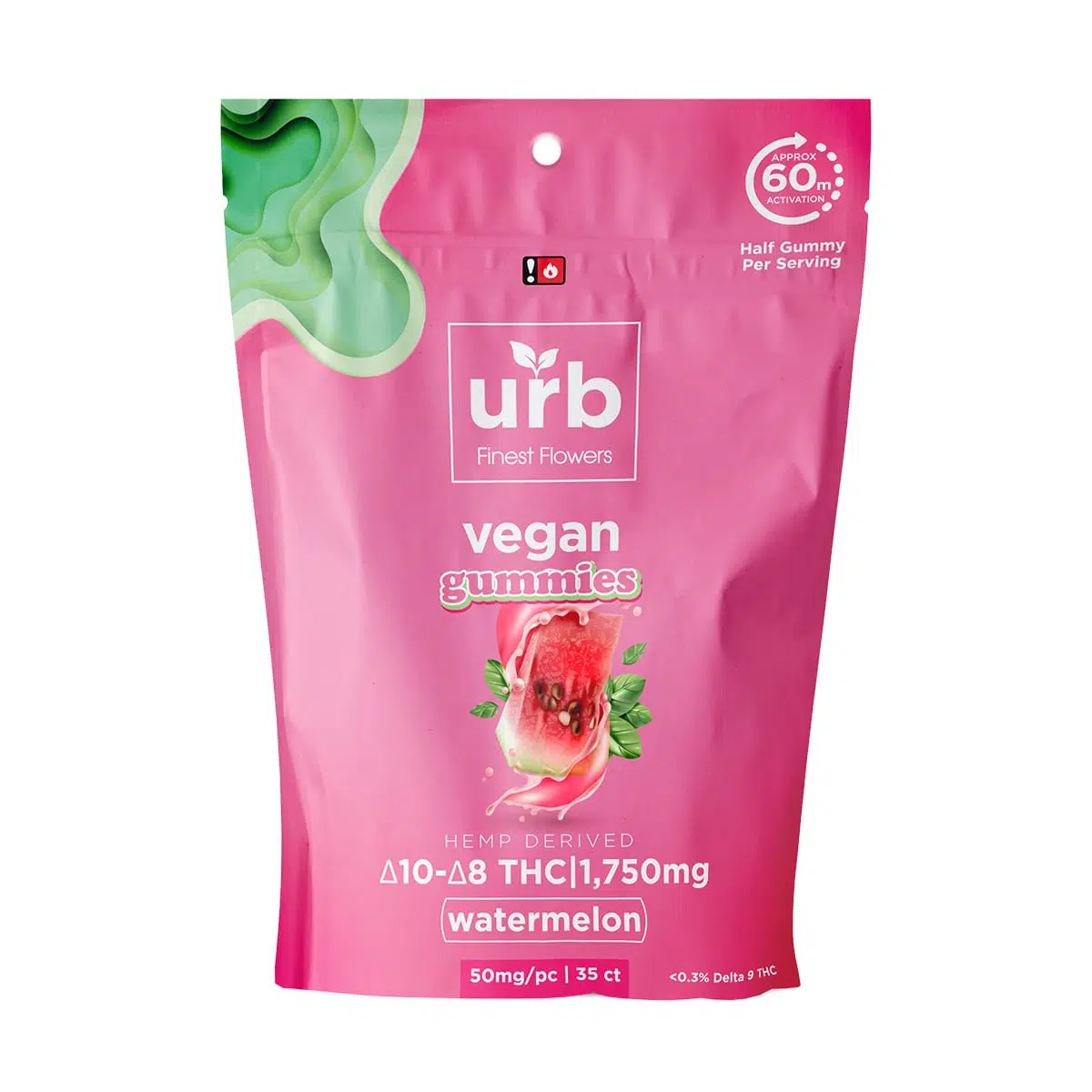 Urb Delta-8 + Delta-10 Gummies