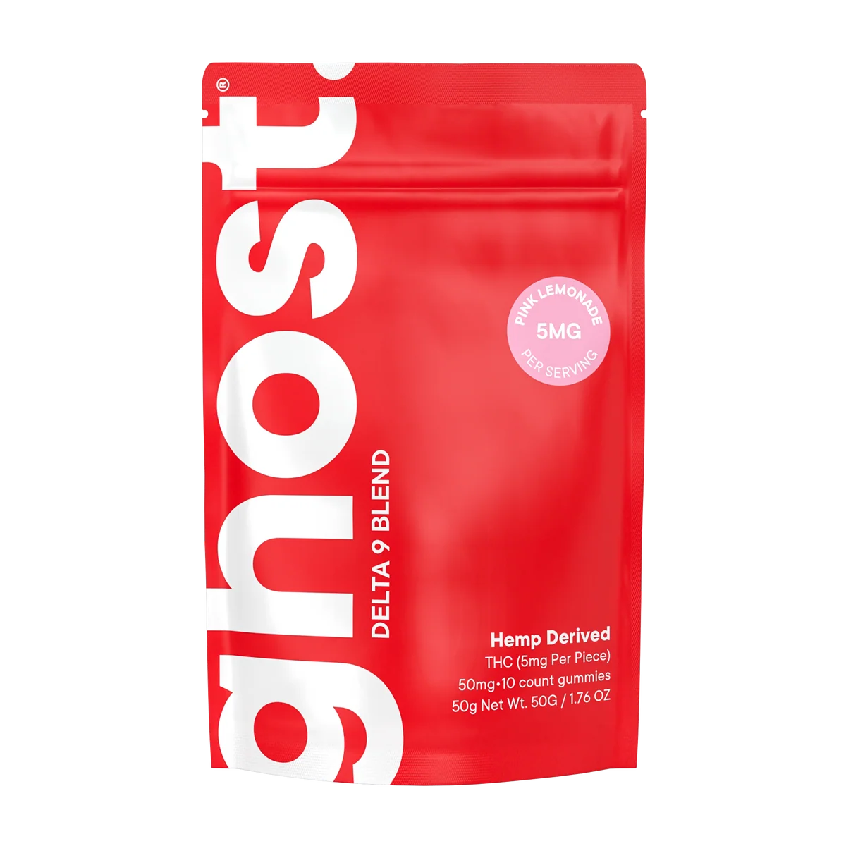 Ghost Delta-9 Gummies 50mg/10ct