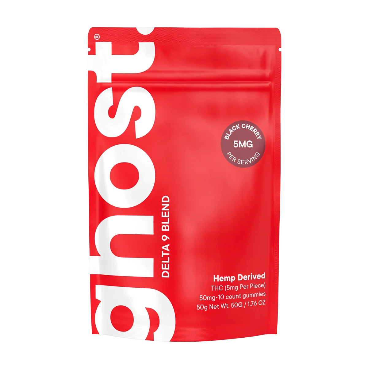 Ghost Delta-9 Gummies 50mg/10ct