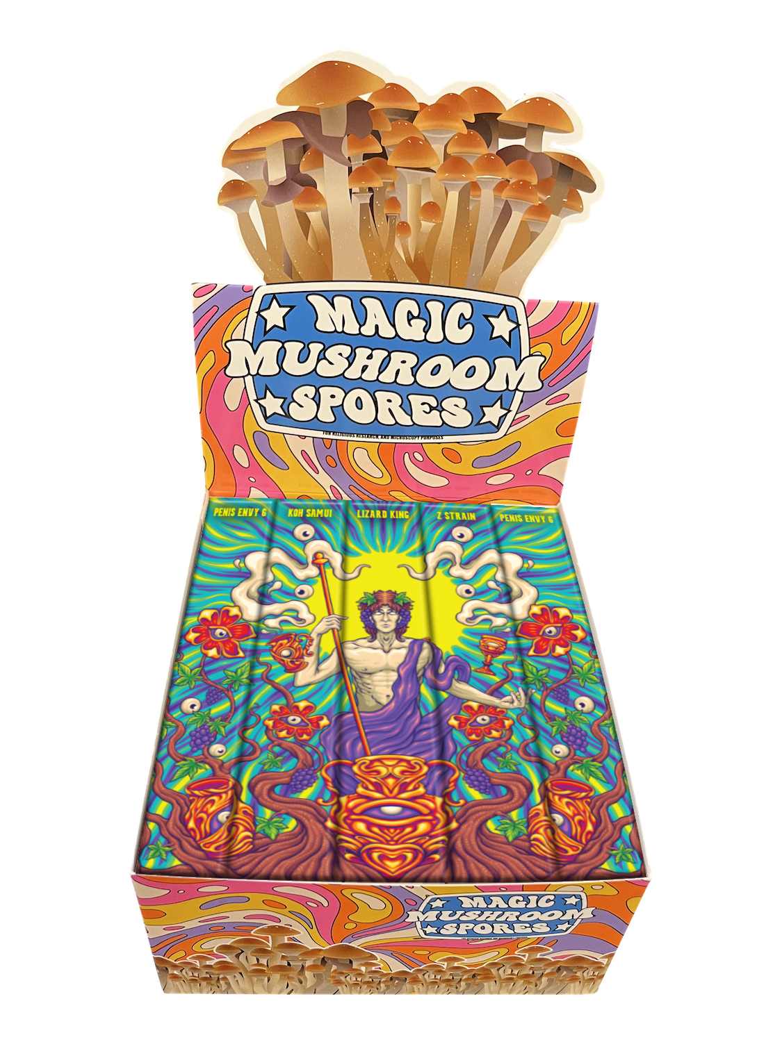 Lord of Spore Mushroom Spores "Dionysus" 5 Pack