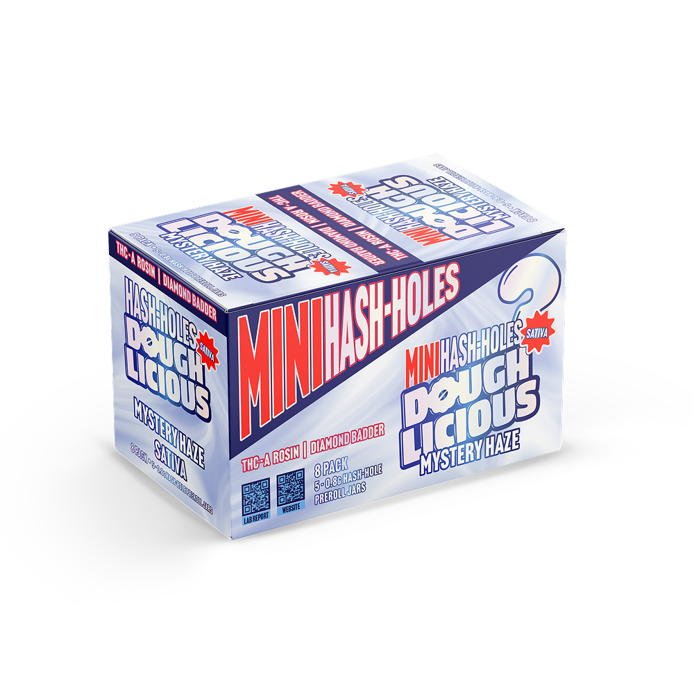 Doughlicious THCa Mini Hash Holes 5ct