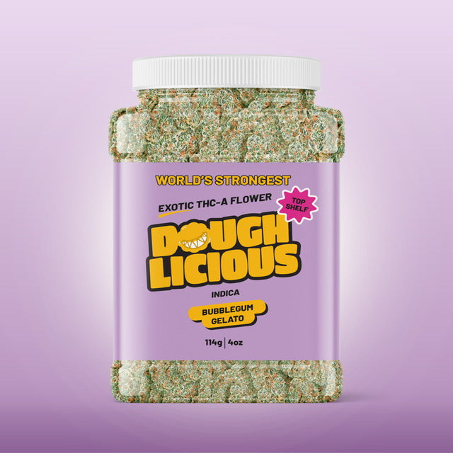 Doughlicious Exotic THCa Flower 114 Grams