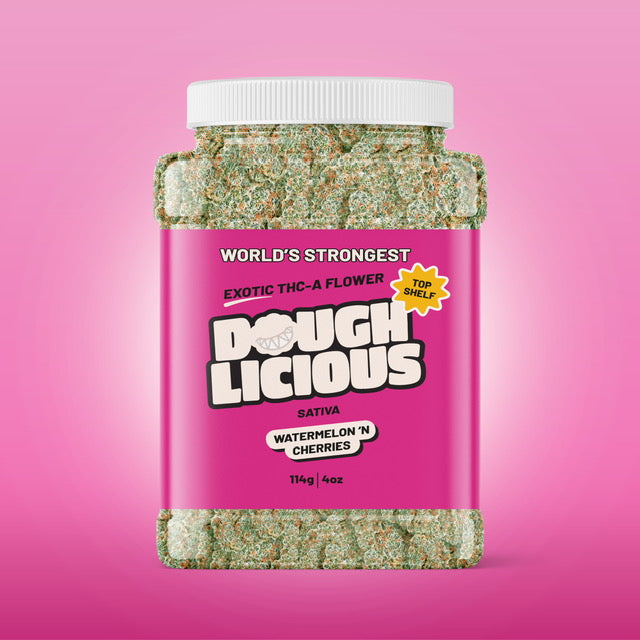 Doughlicious Exotic THCa Flower 114 Grams