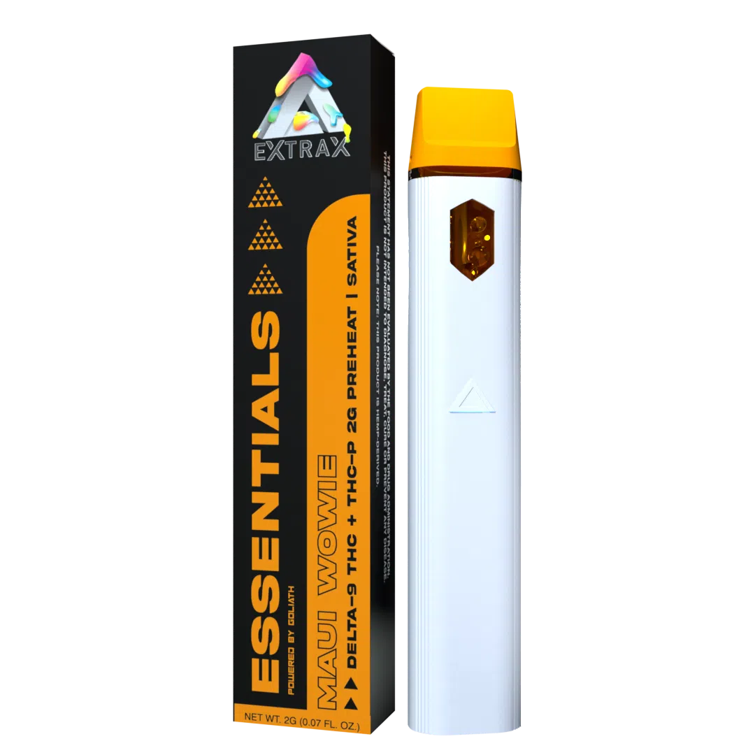 Extrax D8 + D9 + THC-P Essentials By Goliath 2 Gram