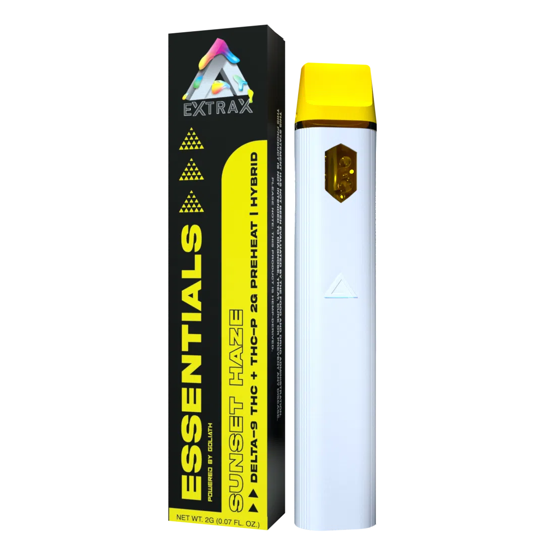 Extrax D8 + D9 + THC-P Essentials By Goliath 2 Gram