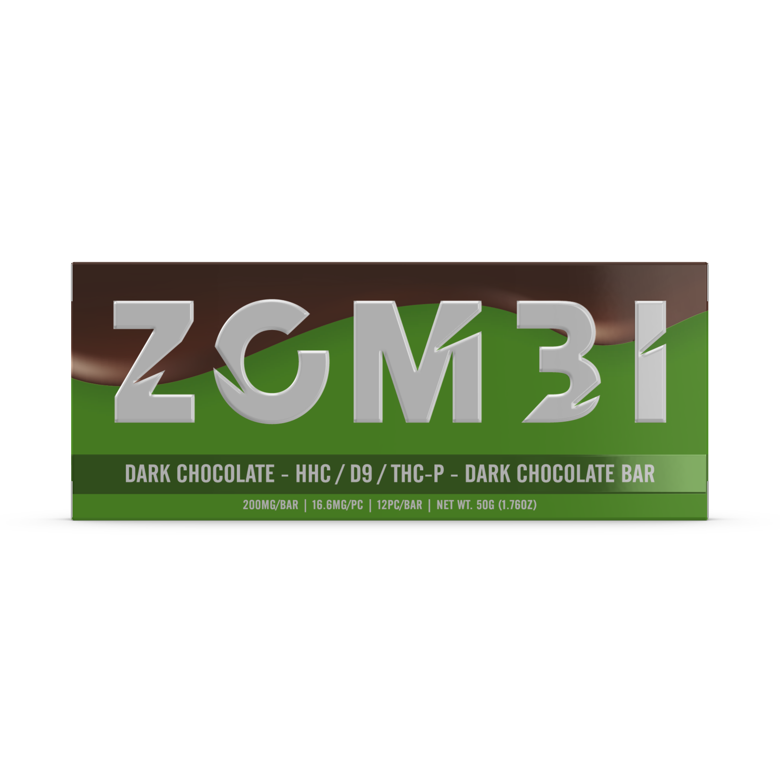 Zombi D9 + HHC + THC-P Chocolate Bar