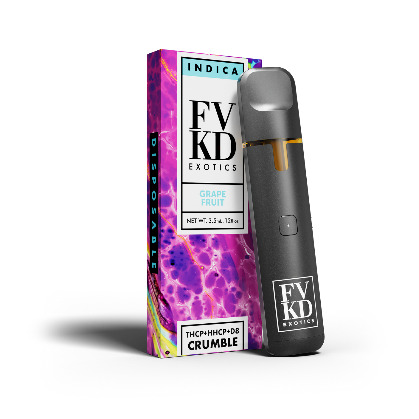 FVKD Exotics Crumble Disposable 3.5 Grams