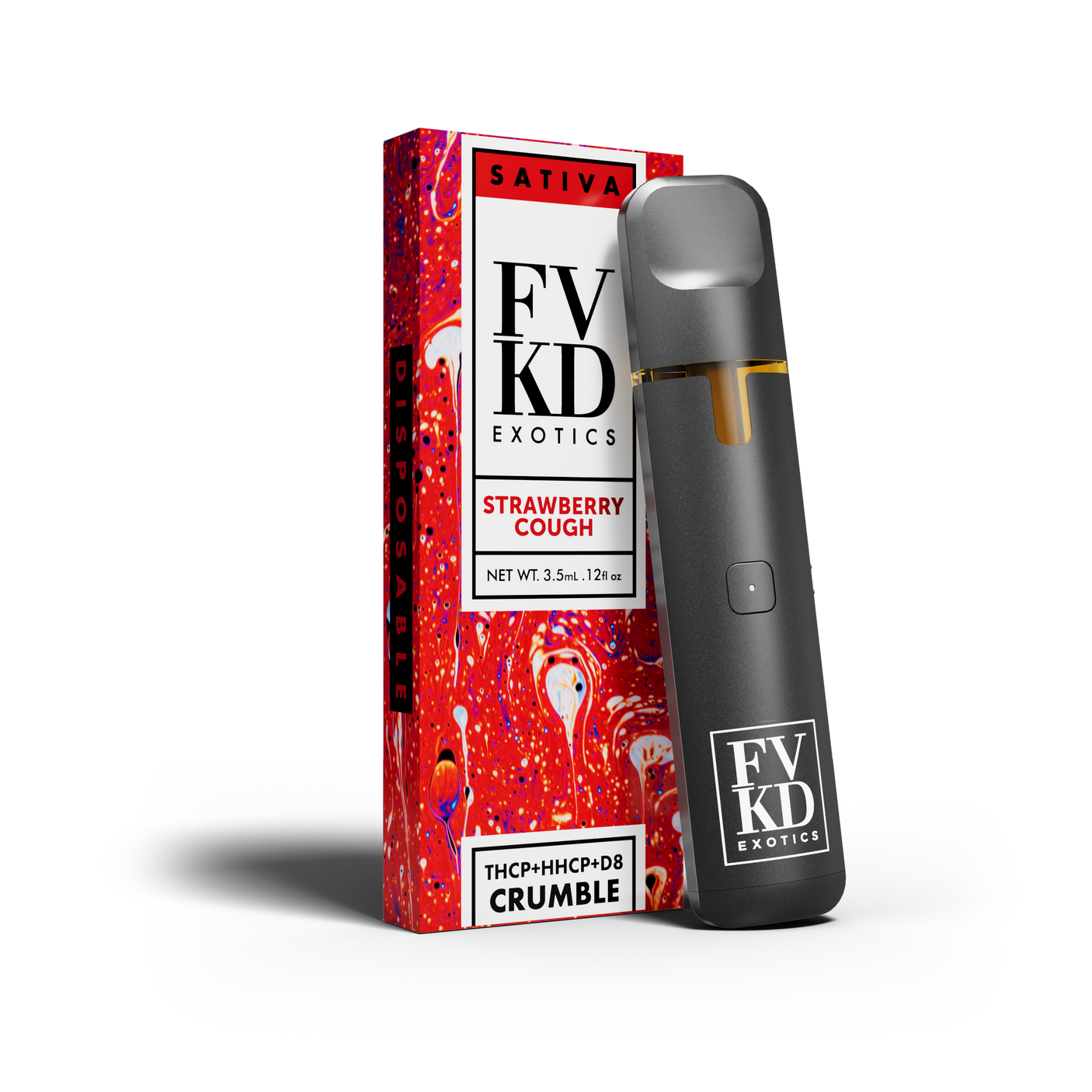 FVKD Exotics Crumble Disposable 3.5 Grams