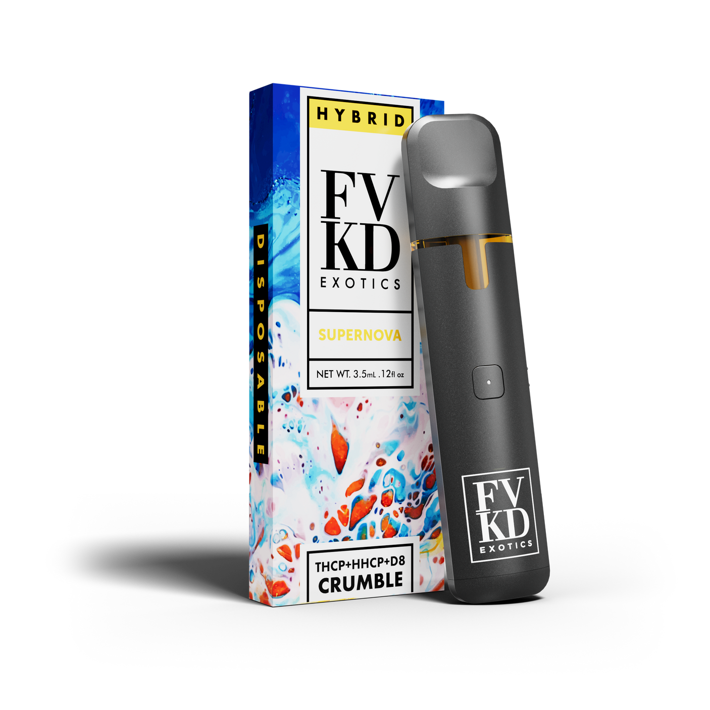 FVKD Exotics Crumble Disposable 3.5 Grams