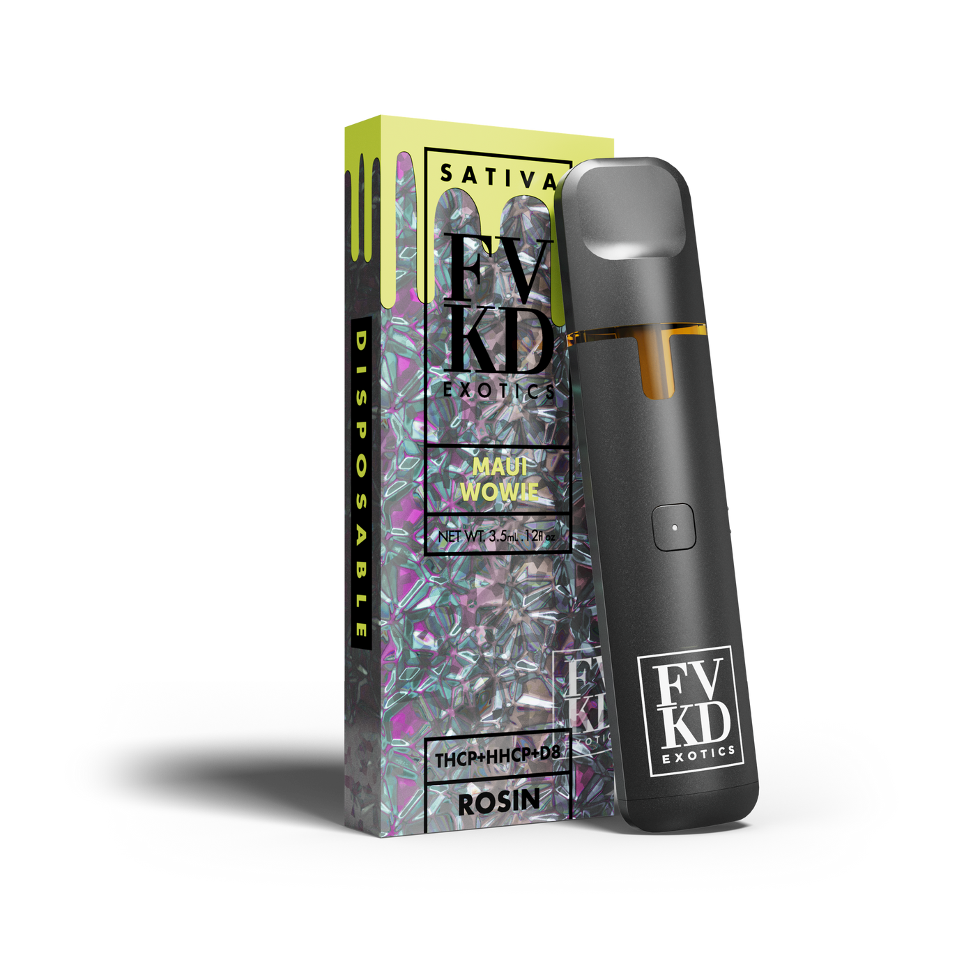 FVKD Exotics Rosin Disposable 3.5 Grams Mega Distribution FVKD Exotics Rosin Disposable 3.5 Grams Mega Distribution