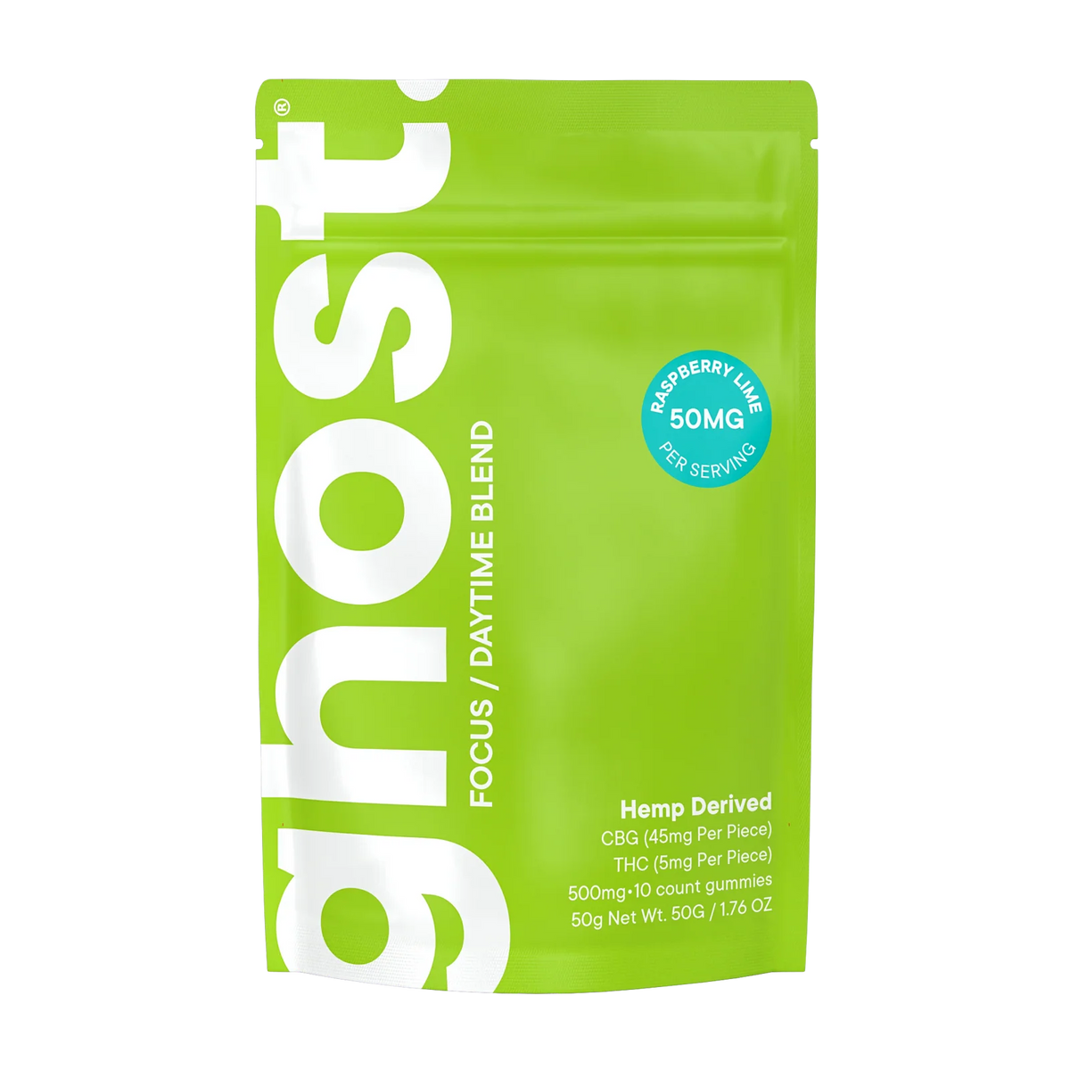 Ghost Focus / Daytime Gummies 500mg/10ct