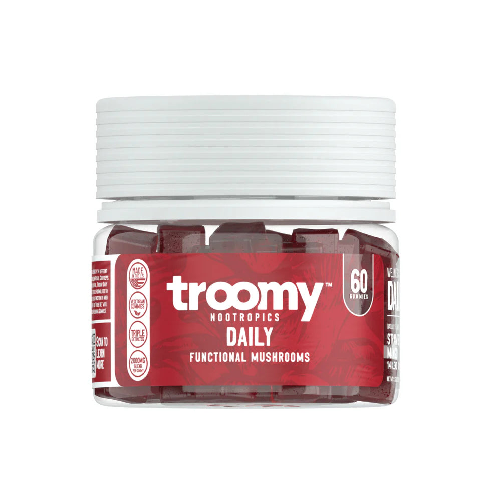 Troomy Daily: 14 Mushroom Blend Gummies